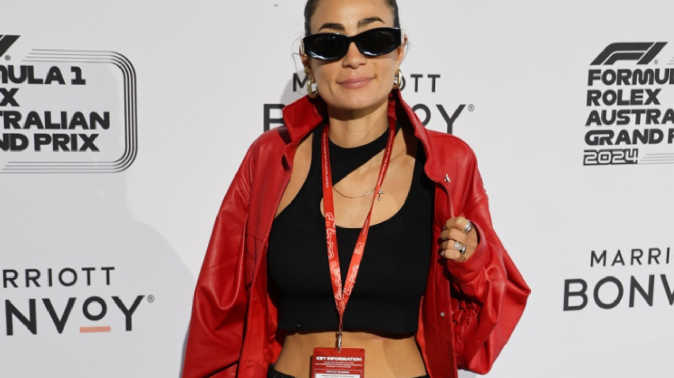 Australian Designer ‘Rocky Rafaela’ shows off her cutting edge designs at the AusGP as worn previously by Gigi Hadid, Paris Hilton and Due Lipa.