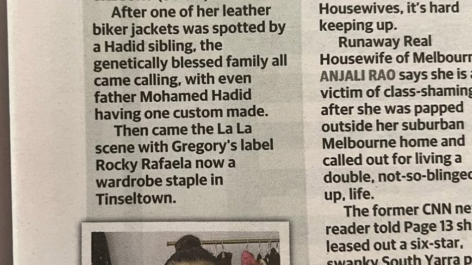 Fashionably Successful - Herald Sun By Alice Costa