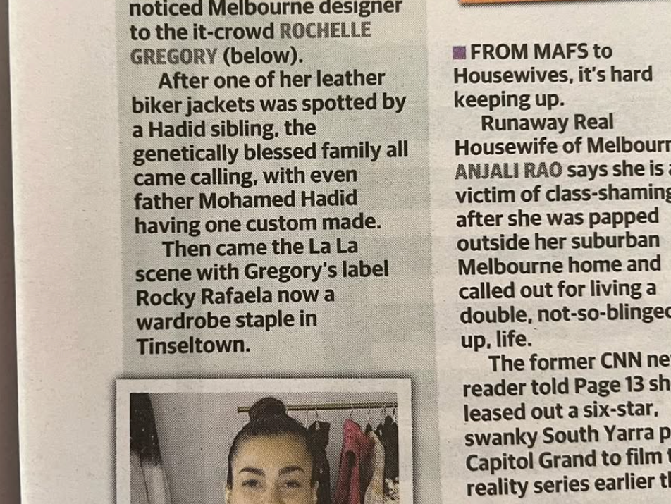 Fashionably Successful - Herald Sun By Alice Costa