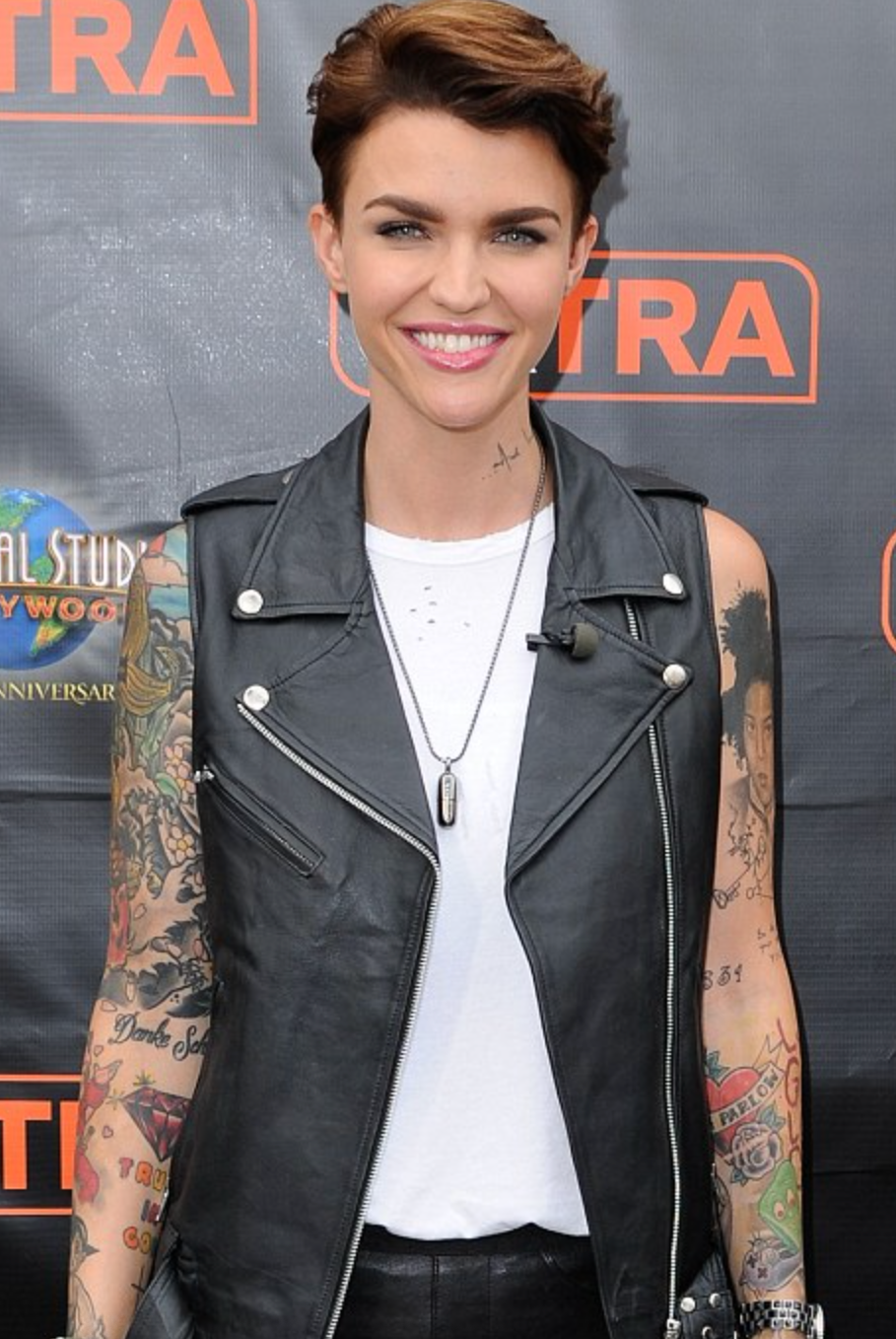 Ruby Rose wears Rocky Rafaela in Hollywood set