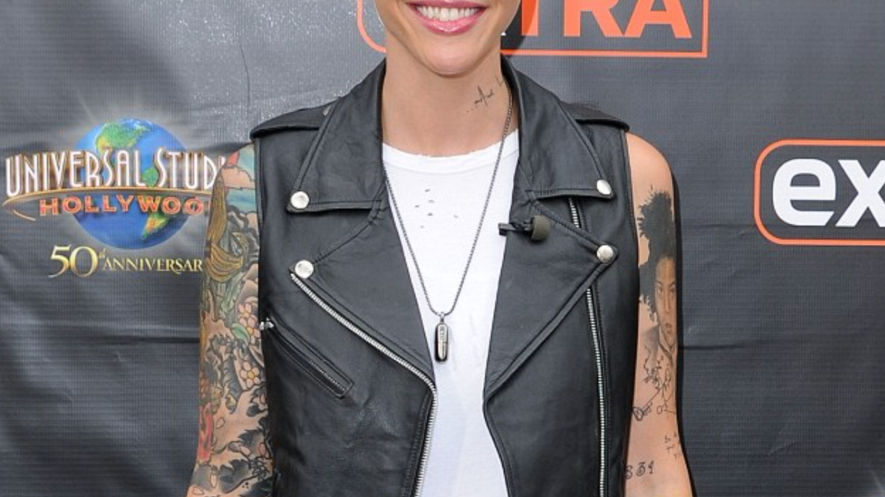 Ruby Rose wears Rocky Rafaela in Hollywood set