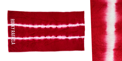 Bleed Towels Red Set of 3
