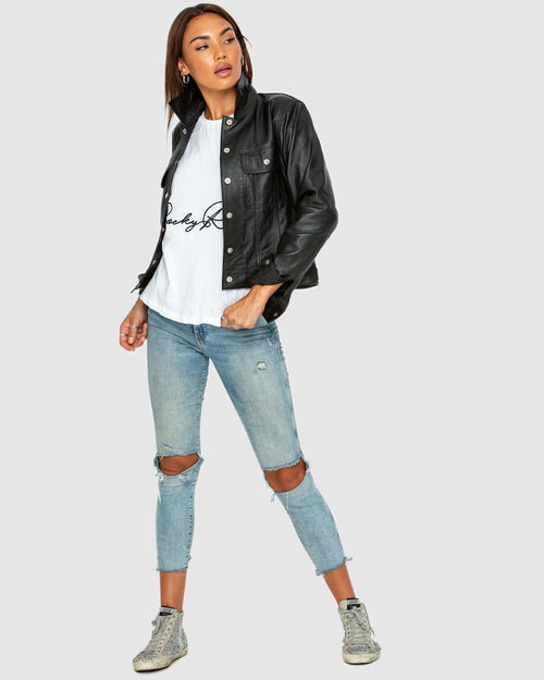 Denim-goes-leather-black