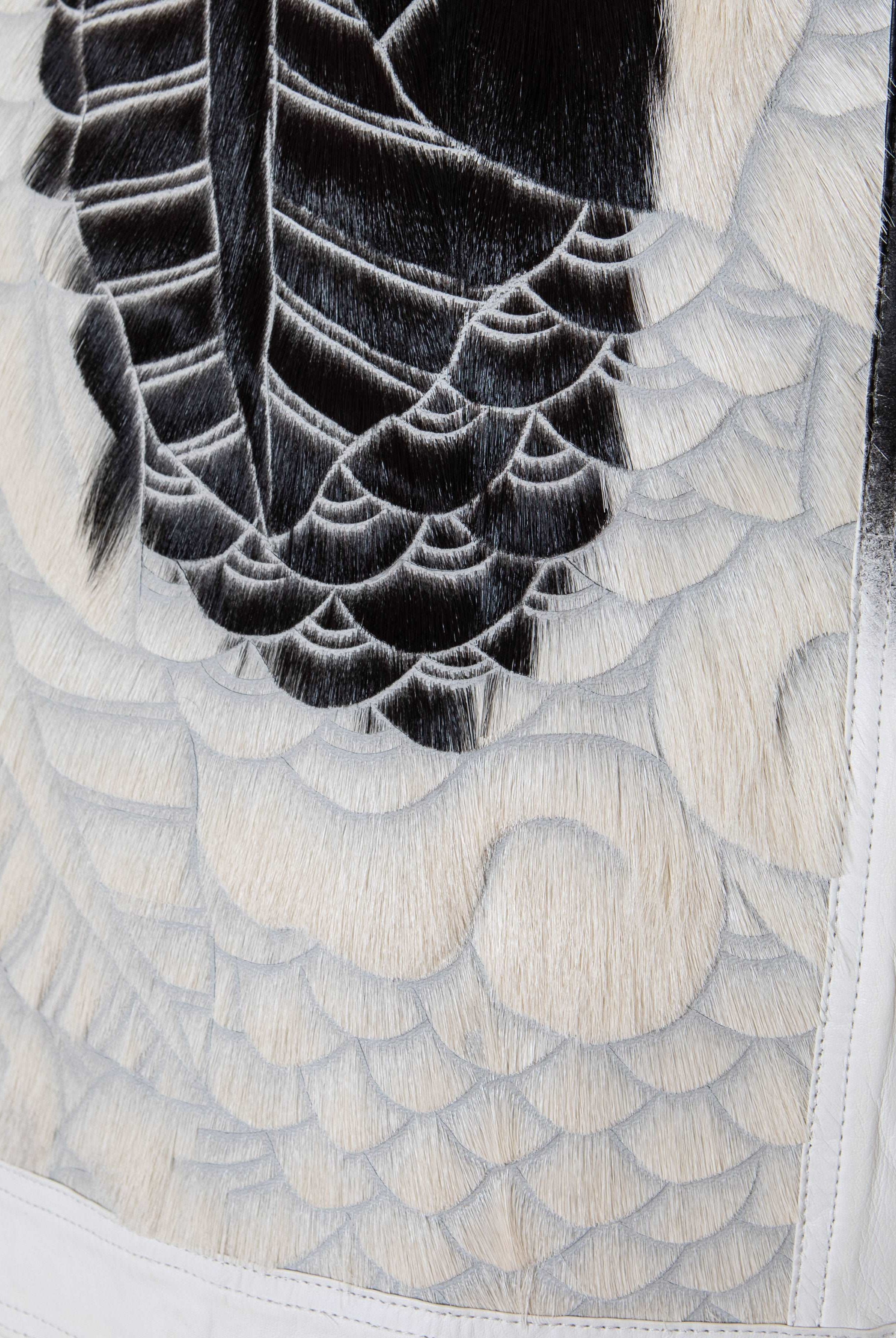 Rocky Rafaela x La Detresse Carved Paint Drop Jacket