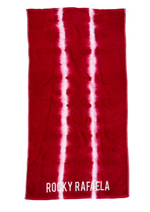 Bleed Towels Red Set of 3