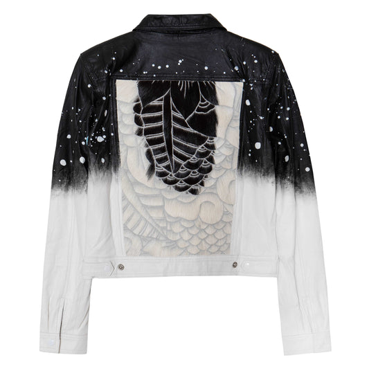 Rocky Rafaela x La Detresse Carved Paint Drop Jacket