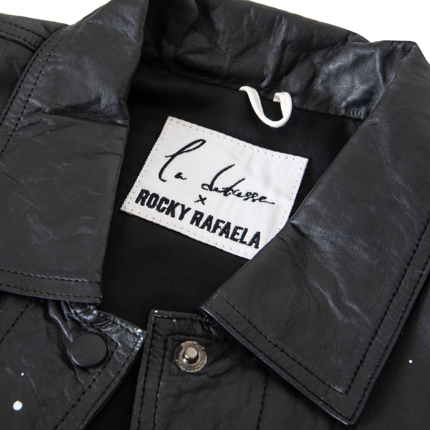 Rocky Rafaela x La Detresse Carved Paint Drop Jacket