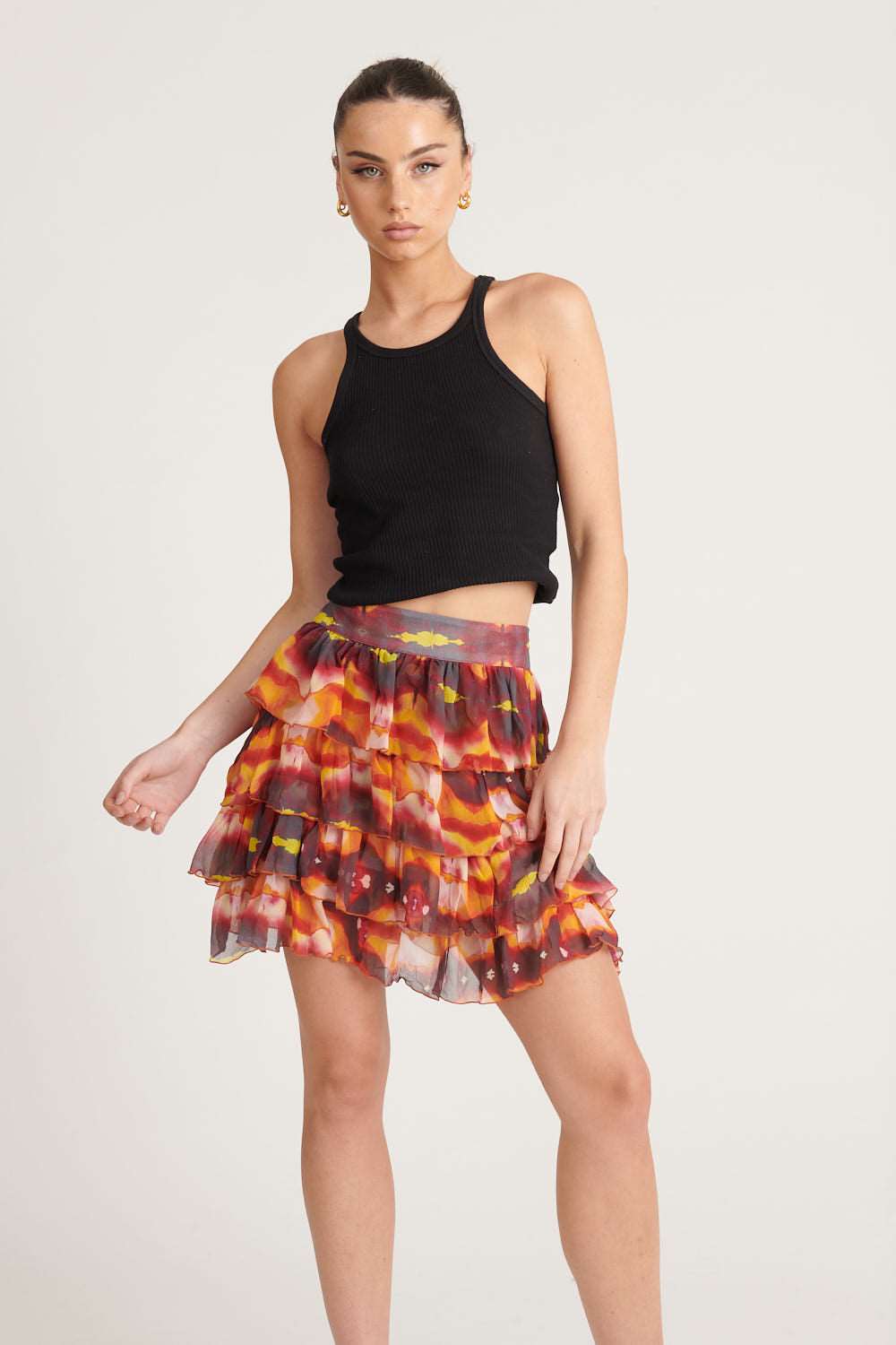 Sunset Frill Skirt