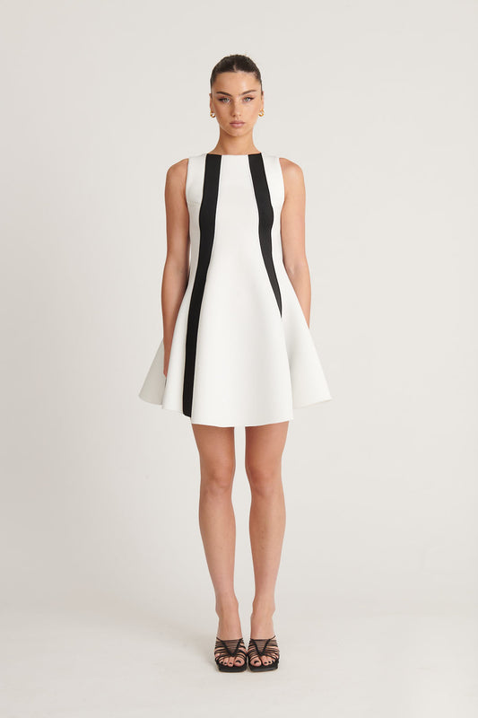 Neoprene Illusion Dress