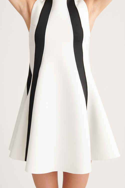 Neoprene Illusion Dress