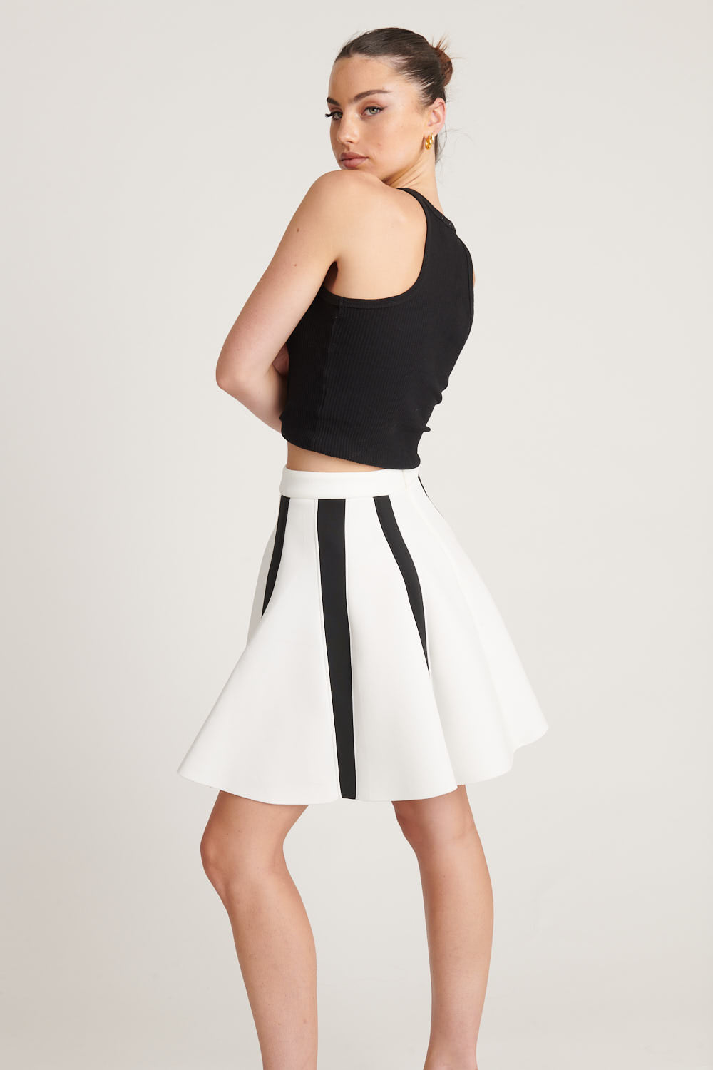 Neoprene Illusion Skirt