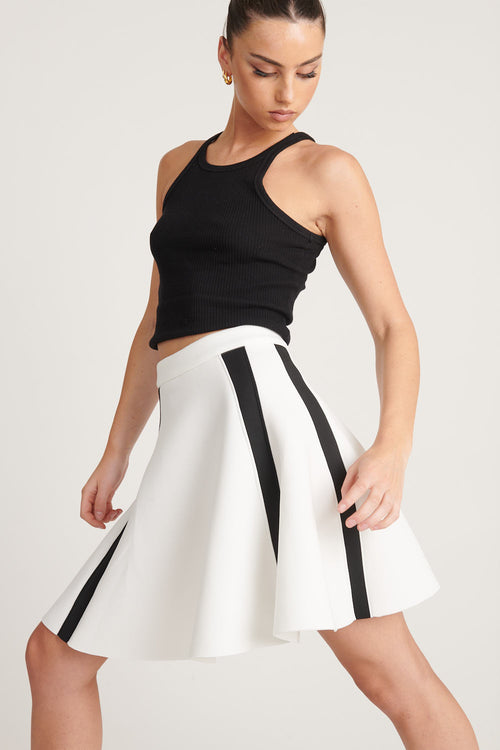 Neoprene Illusion Skirt