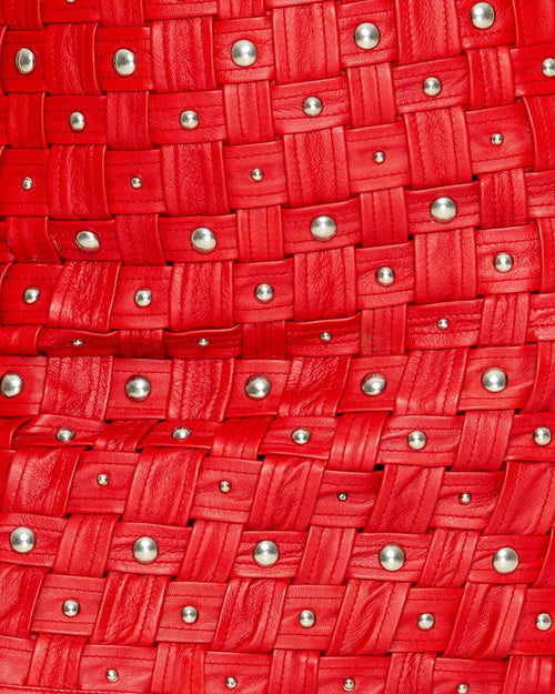 Caged Skirt Red Rocky Rafaela